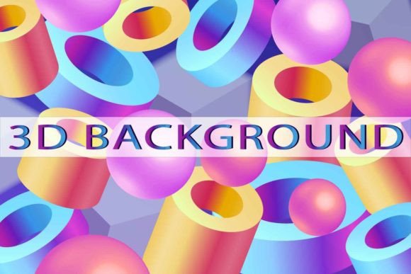 Abstract 3D Background: Graphics & Backgrounds for Bold Creative Projects