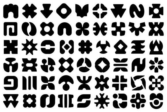 Abstract Geometric Shapes: Graphics & Illustrations for Local Branding