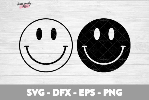 Boho Smiley SVG: Graphics for Crafts & Creative Brands