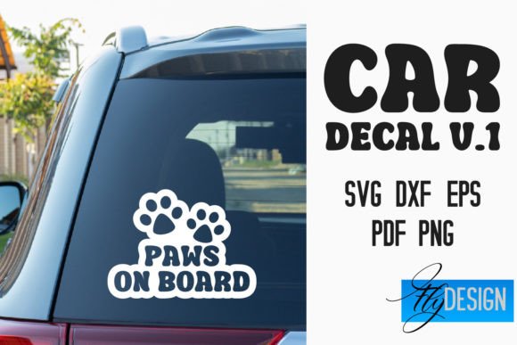 Car Decal SVG Quotes V.1: Graphics for Crafts
