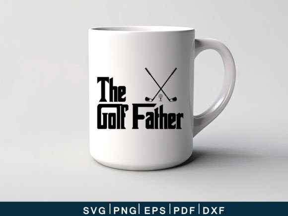Funny Golfing Fathers Day Gift Graphics & Crafts