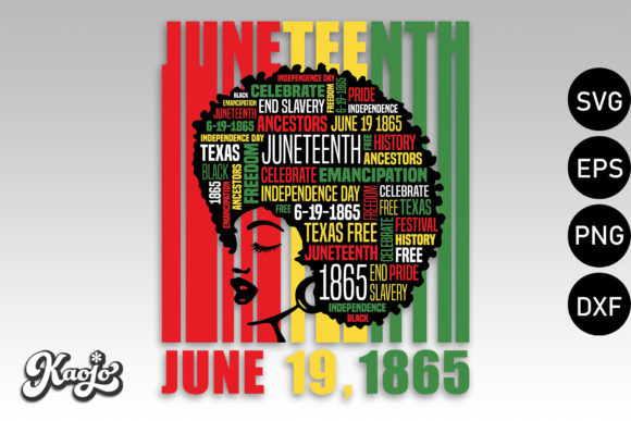 Juneteenth, Afro Girl