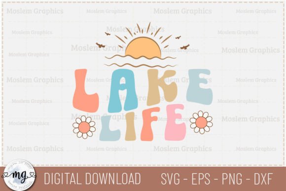Lake Life - Lake SVG: Graphics for Crafts & Content